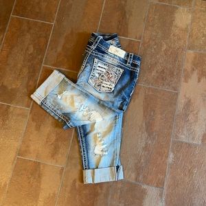 Miss me mid rose easy crop size 29